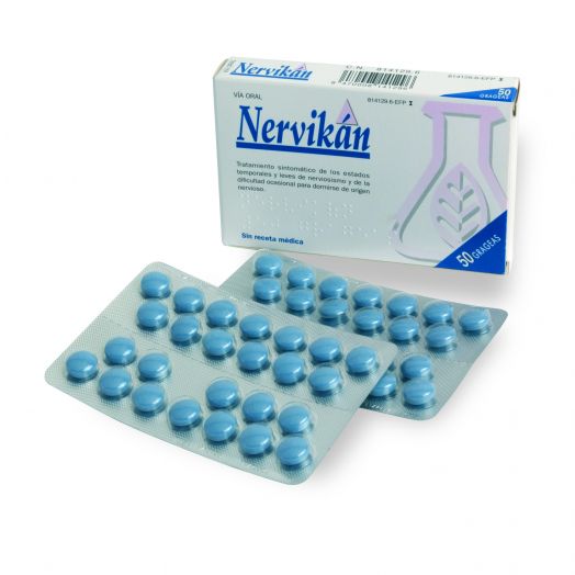 NERVIKAN COMPRIMIDOS RECUBIERTOS, 50 comprimidos