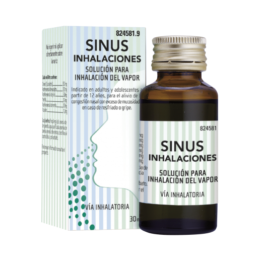 SINUS INHALACIONES, 1 frasco de 30 ml
