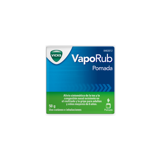 VAPORUB POMADA, 1 frasco de 50 g