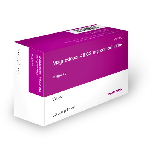 MAGNESIOBOI 48,62 mg COMPRIMIDOS, 50 comprimidos