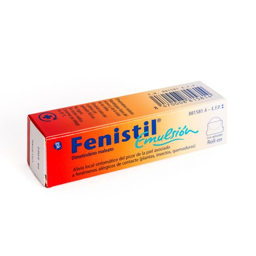FENISTIL 1 MG/ML EMULSIÓN CUTÁNEA  , 1 frasco de 8 ml