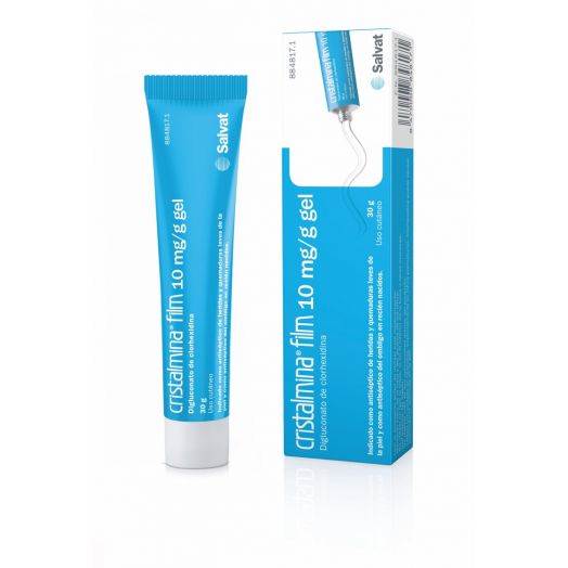 CRISTALMINA FILM 10 MG/G GEL  , 1 tubo de 30 g