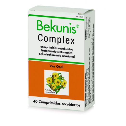 BEKUNIS COMPLEX COMPRIMIDOS RECUBIERTOS, 40 comprimidos