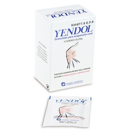 YENDOL GRANULADO PARA SUSPENSION ORAL, 10 sobres