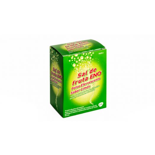 SAL DE FRUTA ENO POLVO EFERVESCENTE SABOR LIMON , 10 sobres