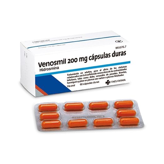 VENOSMIL 200 mg CAPSULAS , 60 cápsulas