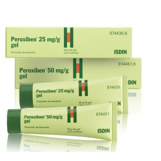 PEROXIBEN  25 mg/g GEL, 1 tubo de 30 g