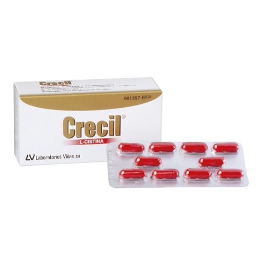 CRECIL 500 mg  CAPSULAS DURAS , 40 cápsulas
