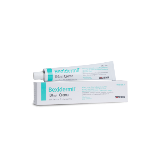 BEXIDERMIL 100 mg/g CREMA , 1 tubo de 50 g