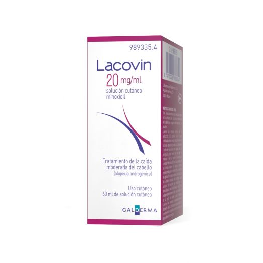 LACOVIN 20 mg/ml SOLUCIÓN CUTÁNEA , 1 frasco de 60 ml