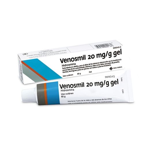 VENOSMIL 20 mg/g GEL , 1 tubo de 60 g