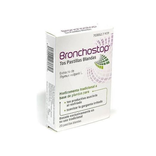 Bronchostop Tos Pastillas Blandas , 20 Pastillas