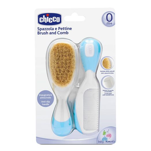 Chicco Cepillo Y Peine Pelo Natural