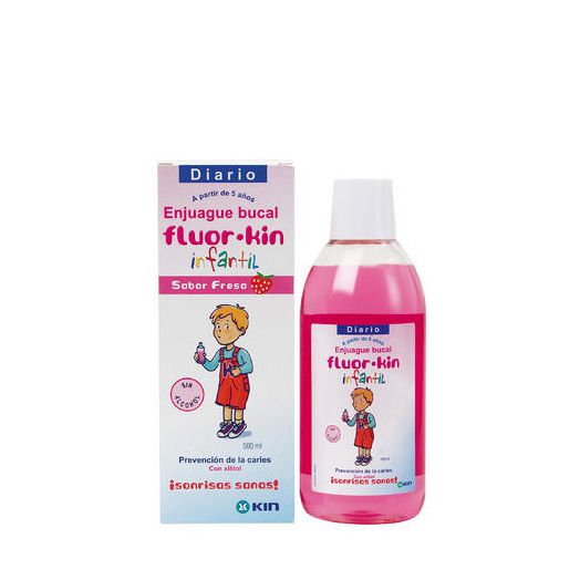 Fluor Kin Infantil Enjuague Diario