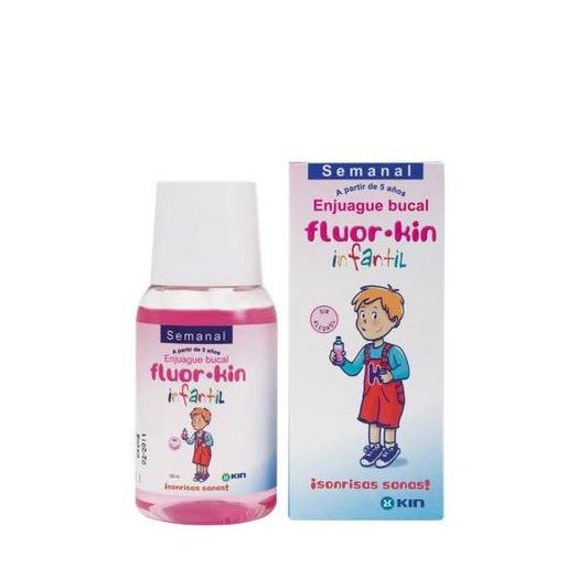 Fluor Kin Infantil Enjuague Semanal