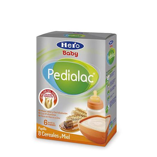 Hero Baby Pedialac Papilla 8 Cereales con Miel