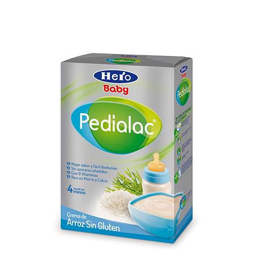 Hero Baby Pedialac Crema de Arroz Sin Gluten