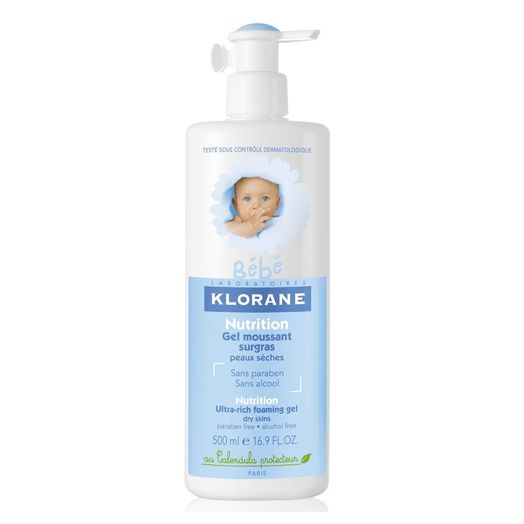 Klorane Bebe Gel Espuma Sobregraso 500 ml bcatl