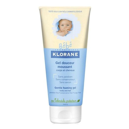 Klorane Bebe Gel Espuma Suave 200 ml bcatl