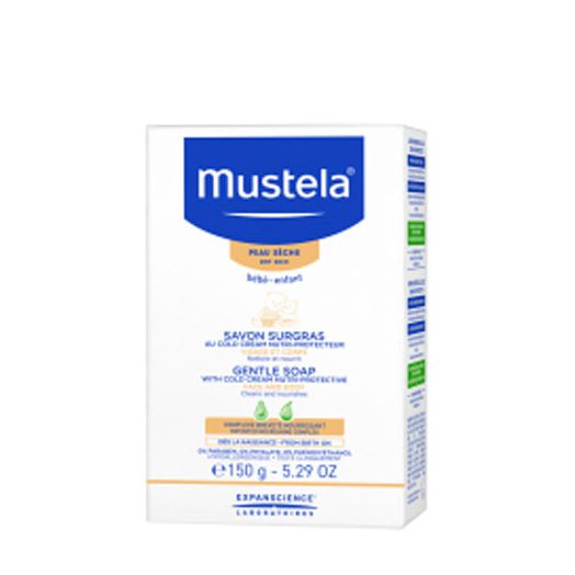 Mustela Jabon Nutriprotector Sobregraso Al Cold Cream Pastilla 150 g