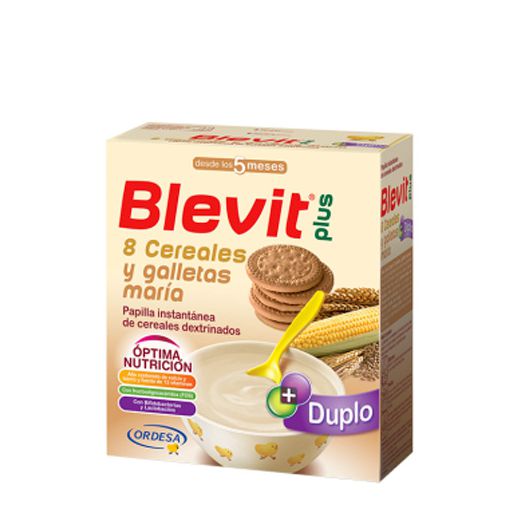 Papilla Blevit Plus Duplo 8 Cereales y Galletas Maria