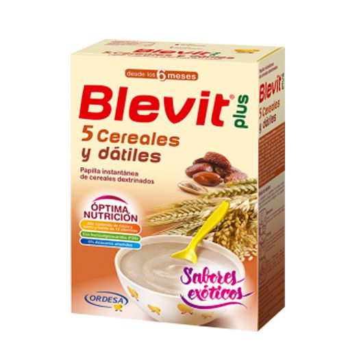 Papilla Blevit Plus 5 Cereales y Datiles