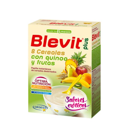 Papilla Blevit Plus 8 Cereales, Quinoa y Frutas