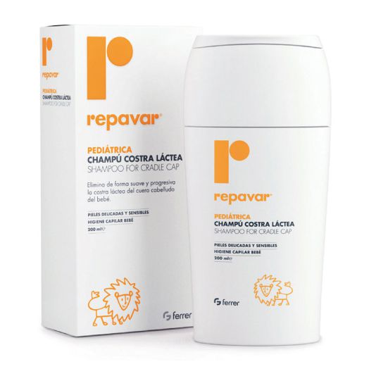 Repavar Pediatrica Champu Costra Lactea 200 ml