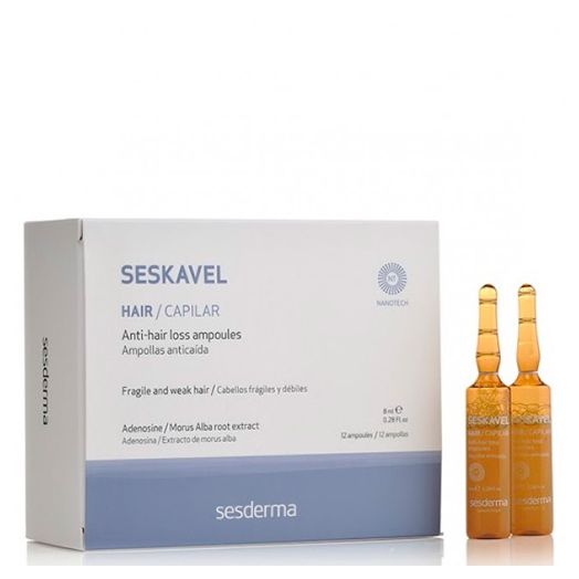 Seskavel Ampollas Anticaida 12 Unidades