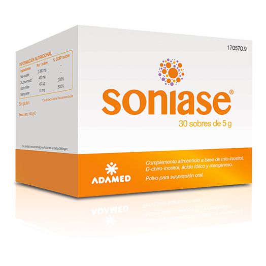 Soniase - Complemento fertilidad femenina para mujeres con SOP